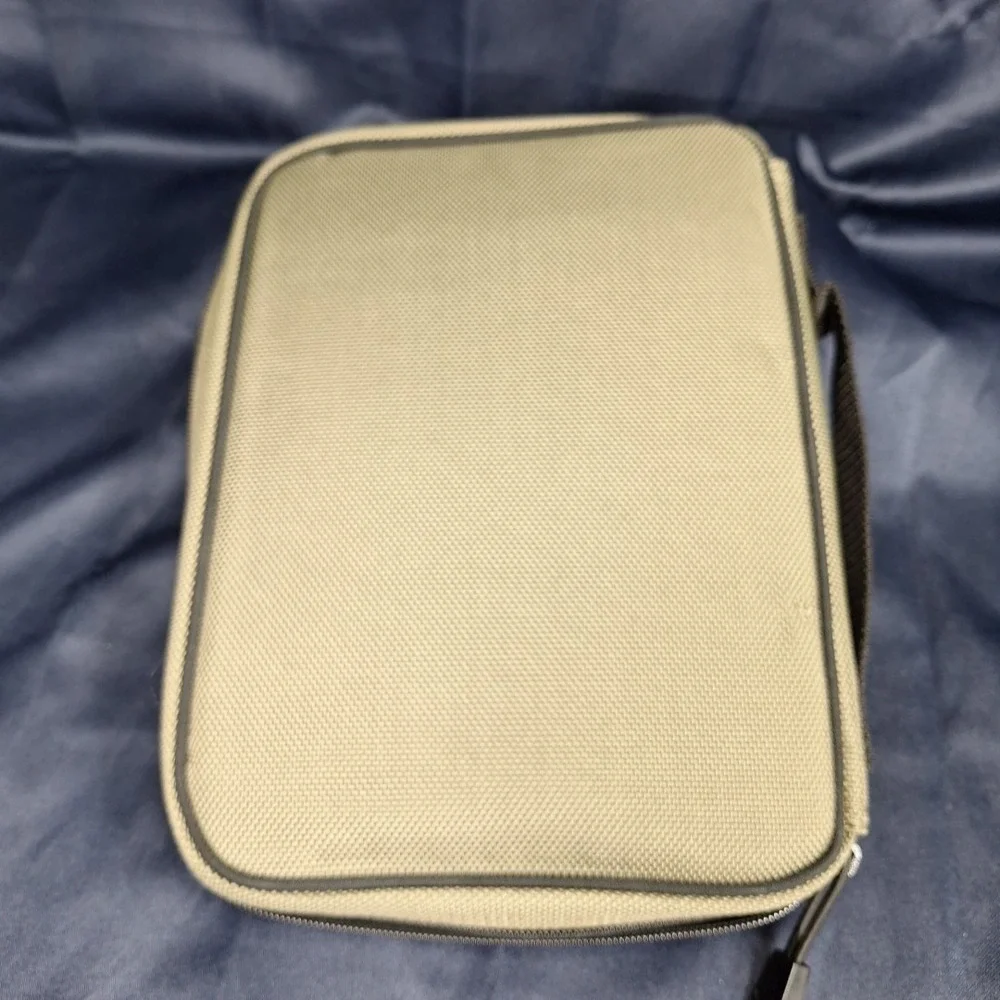 Vtg 90s Daytimer Navigator Canvas Planner Organizer Binder Zip 8 x 10.5 Rare